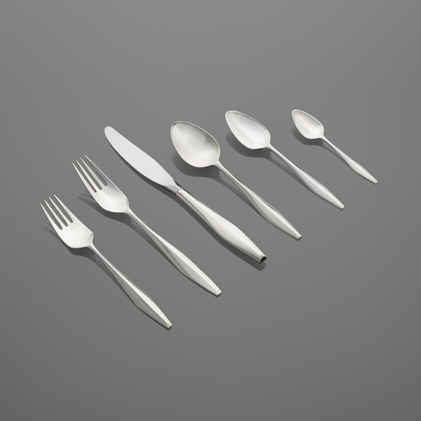 Gio Ponti. Diamond flatware service.