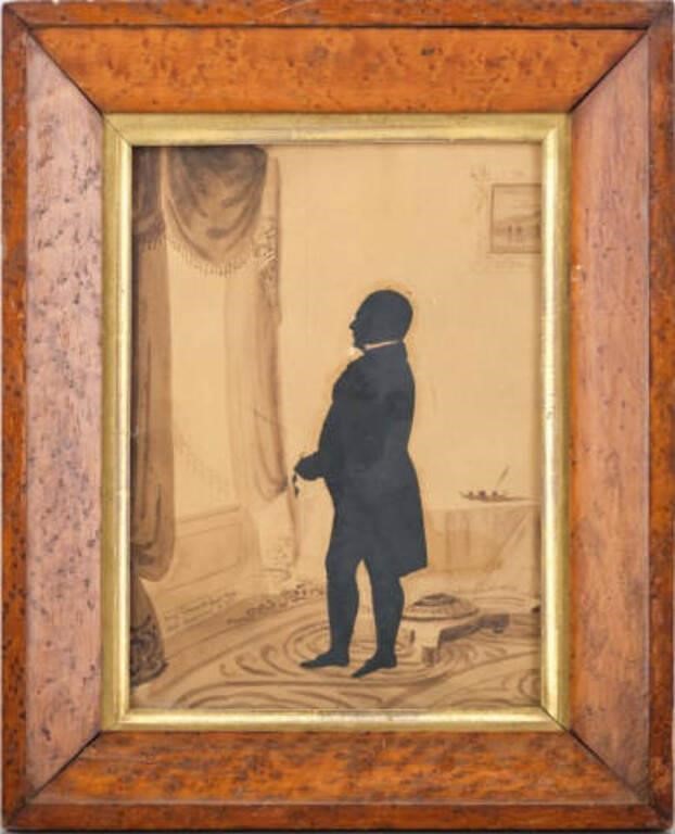 AUGUSTE ÉDOUART SILHOUETTEA silhouette