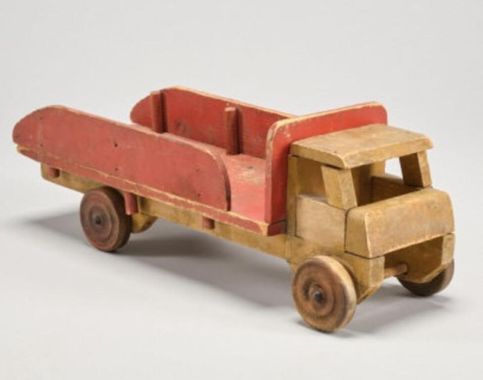 VINTAGE TOY TRUCKA handmade vintage 39df18