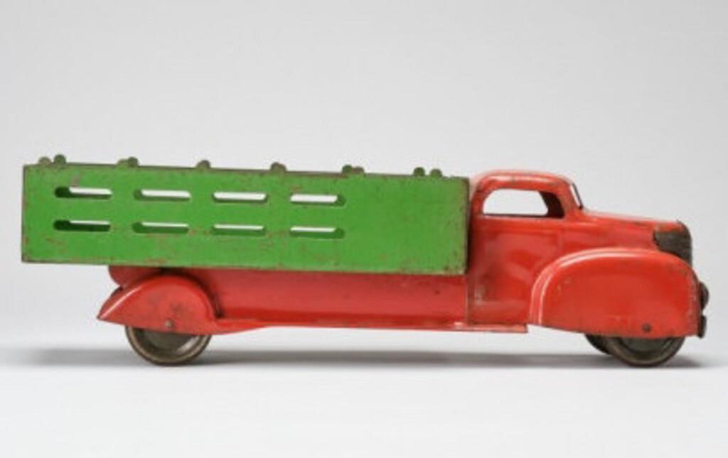 STEEL TOY TRUCKA vintage steel truck