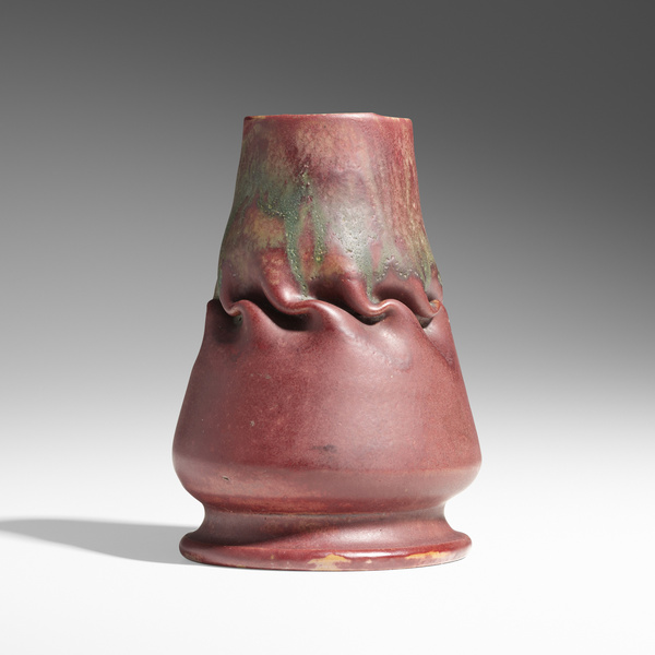 George E. Ohr. Vase. 1898-1910,