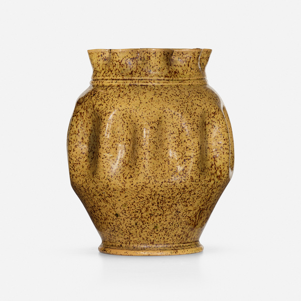 George E. Ohr. Vase. 1897-1900,
