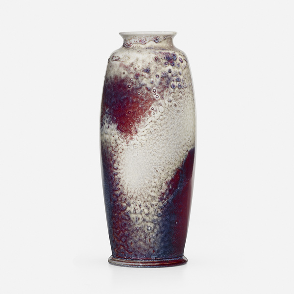 Ruskin Pottery Vase 1922 oxblood glazed 39dfd4