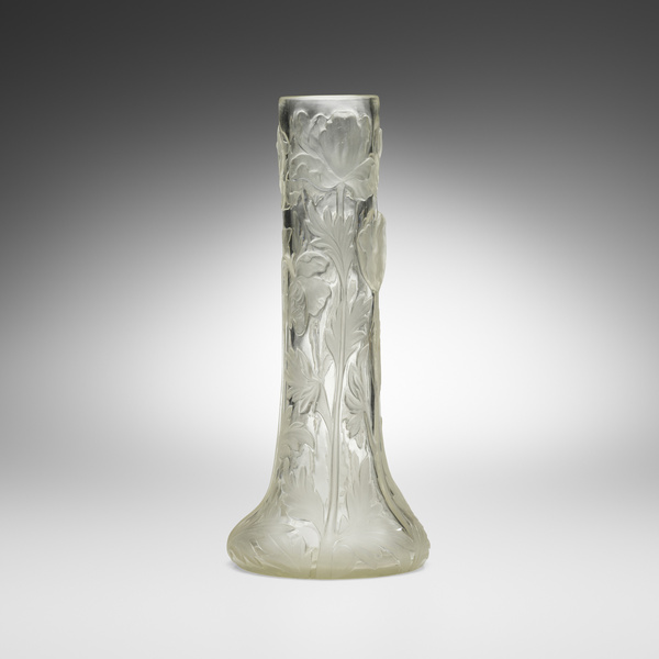 Tiffany Studios. Rock Crystal vase