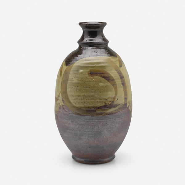 Rudy Autio Vase c 1970 glazed 39e054