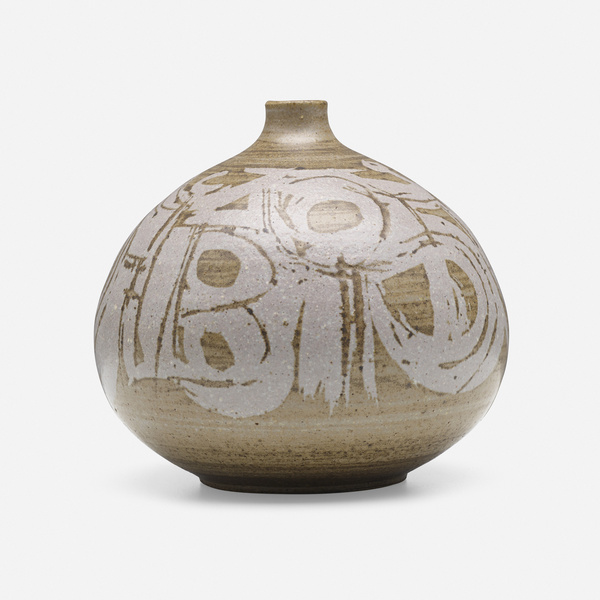 Clyde Burt. Vase. c. 1965, glazed