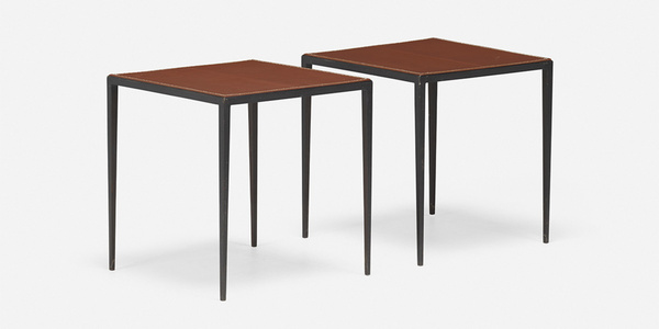 Comte. Occasional tables, pair.