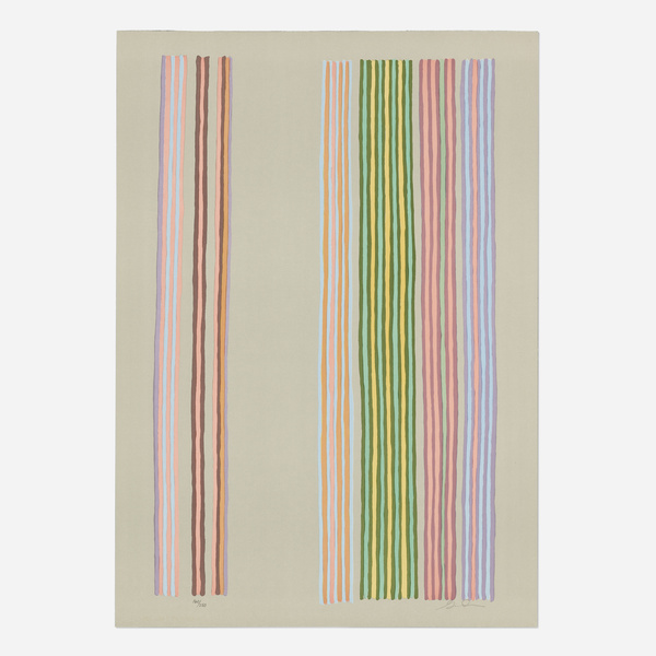 Gene Davis 1920 1985 Royal Curtain  39e1f5