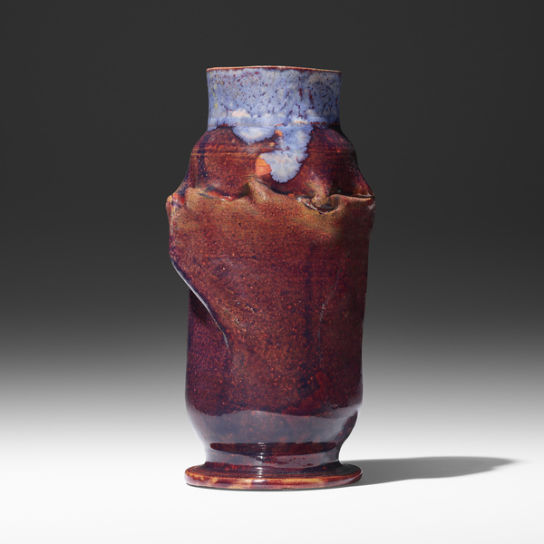 George E. Ohr. Vase. 1897-1900,