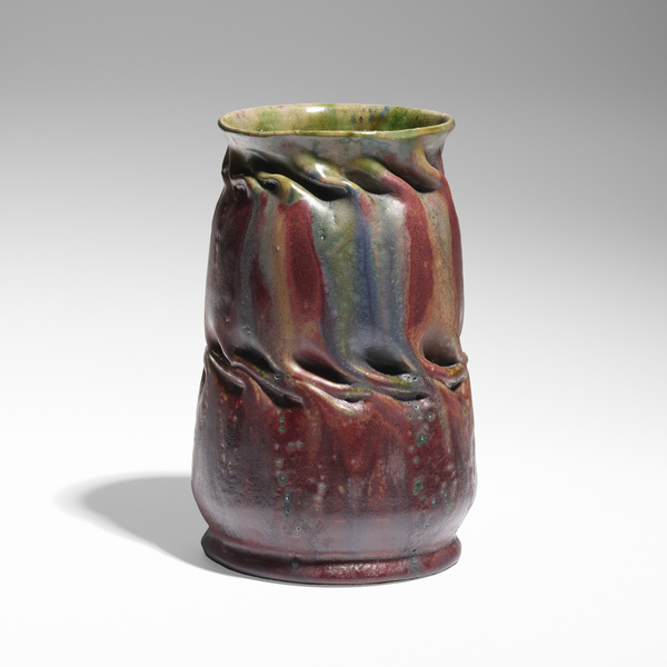 George E Ohr Exceptional vase  39e26f