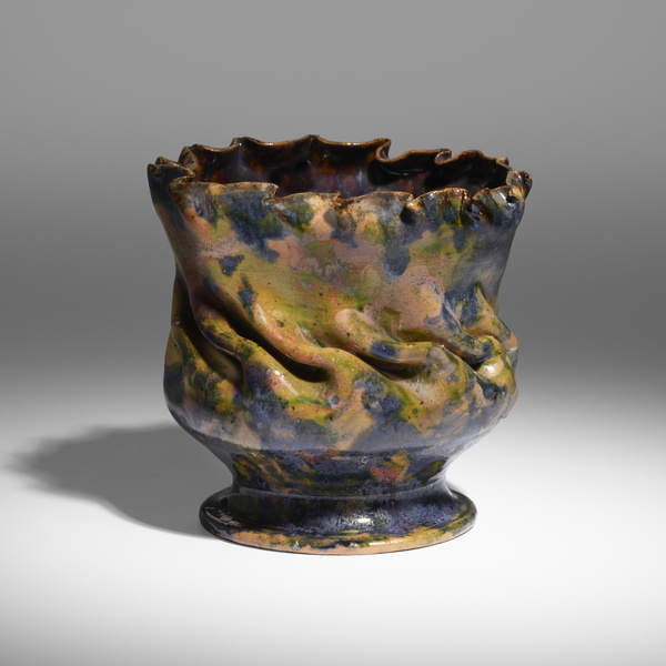 George E Ohr Vase 1897 1900  39e277