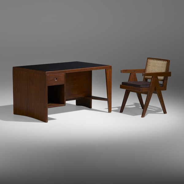 Pierre Jeanneret. Desk and Office