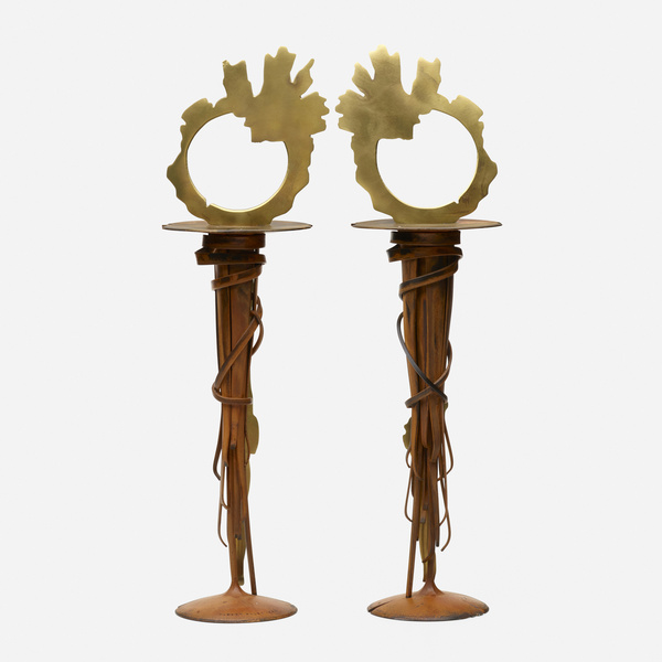 Albert Paley Eclipse candleholders  39e341