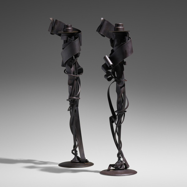 Albert Paley Millennium candlesticks  39e339