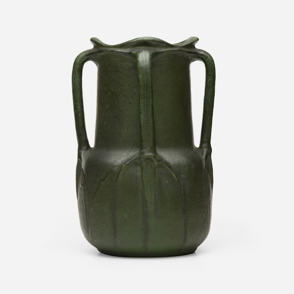 Wheatley Pottery Vase c 1905  39e413