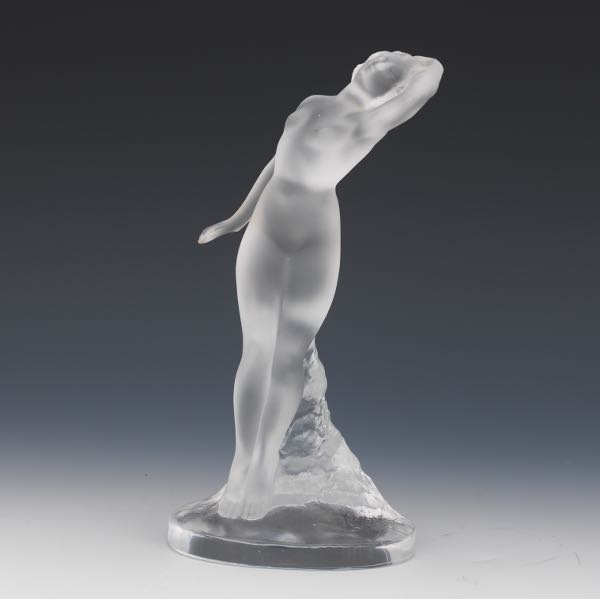 LALIQUE FRANCE DANSEUSE BRAS BAISSE  3a0c3a