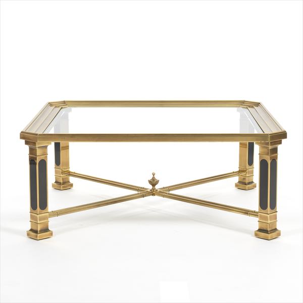 MASTERCRAFT BRASS COFFEE TABLE 3a0ce7