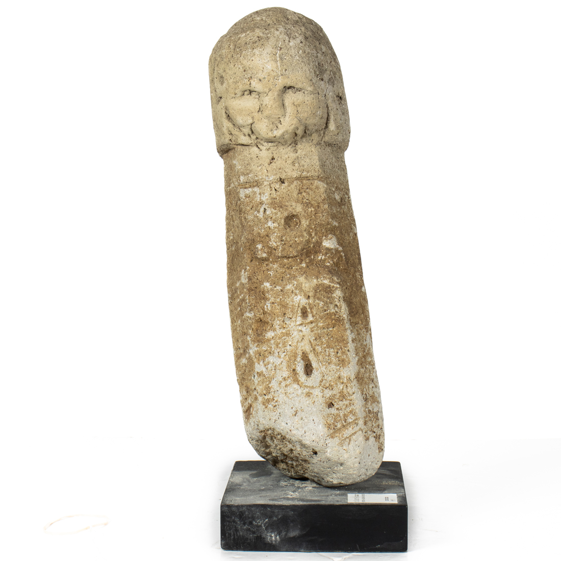 INDONESIAN CARVED STONE PHALLIC 3a0d6a