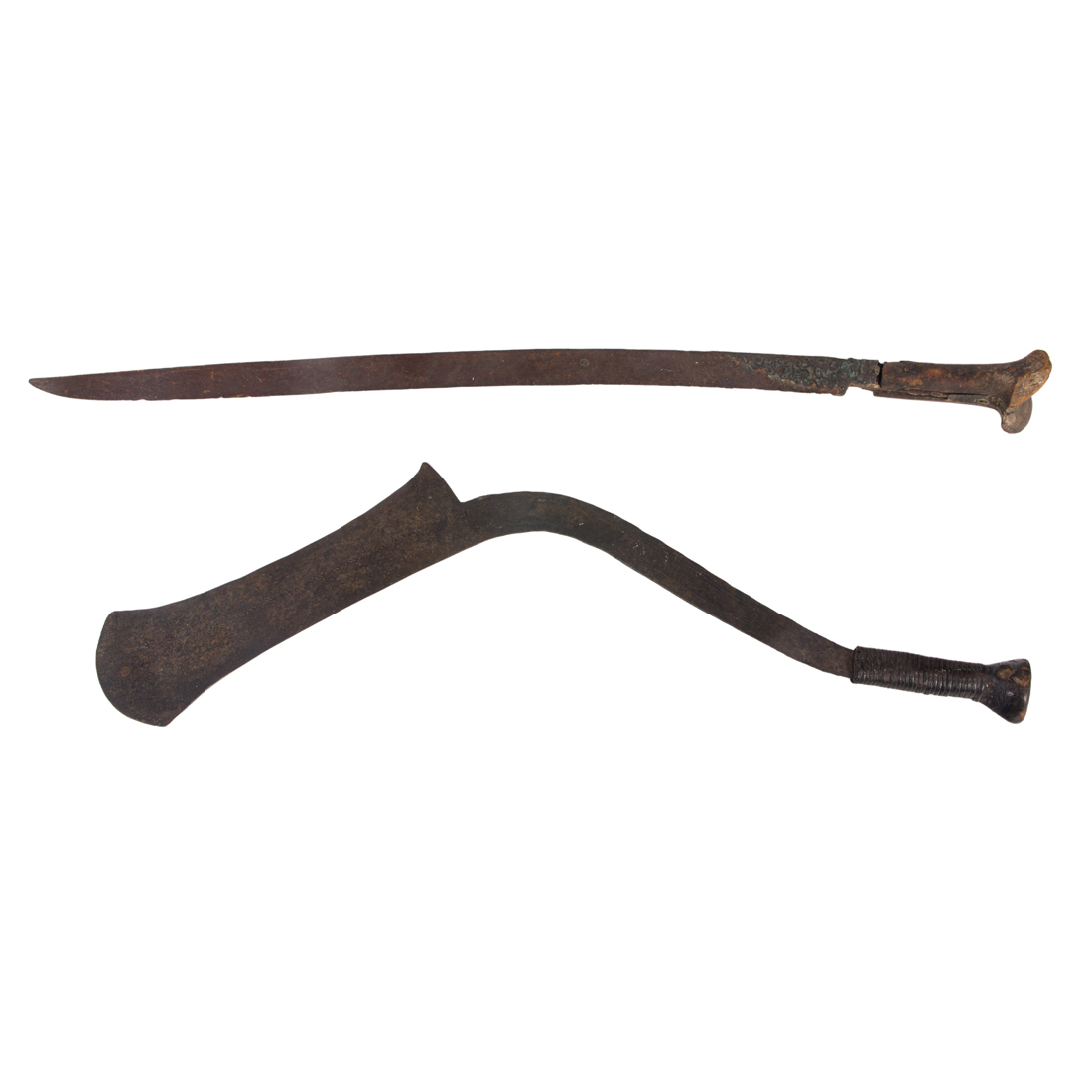 (LOT OF 2) NORTH AFRICAN SICKLE