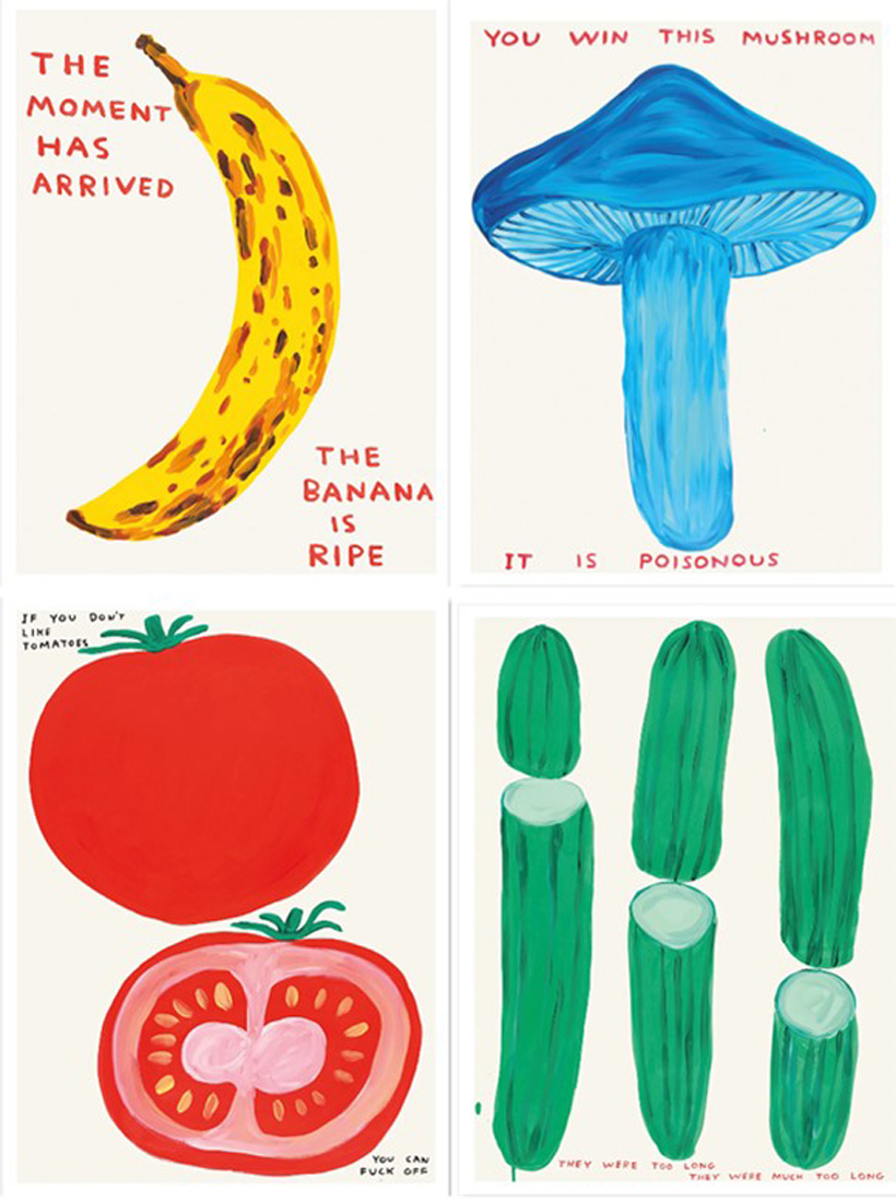 PRINTS, DAVID SHRIGLEY (lot of