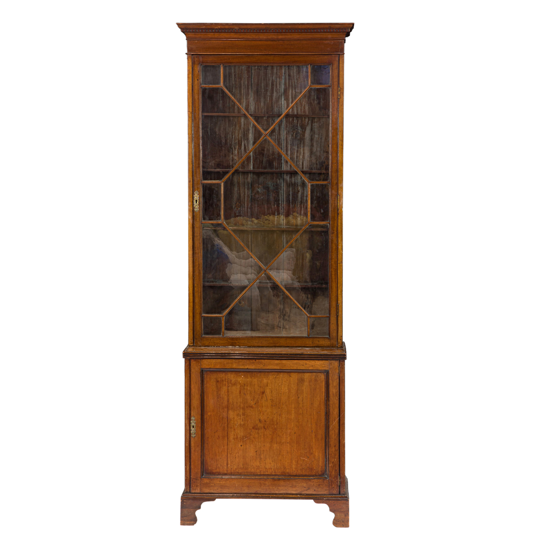 GEORGE III MAHOGANY BOOKCASE CIRCA 3a0edd