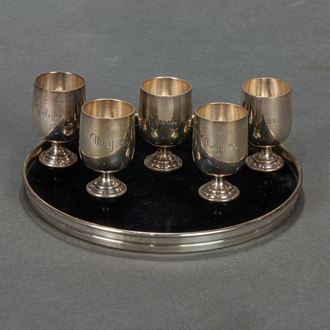 STERLING CORDIAL SET INCLUDING 3a0f88