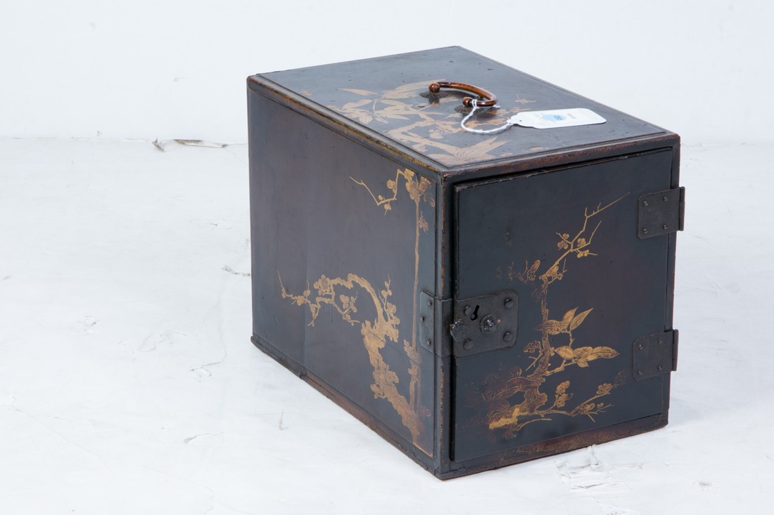 JAPANESE LACQUERED GYOSHO BAKO 3a1058