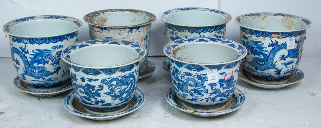 GROUP OF CHINESE UNDERGLAZE BLUE 3a1076