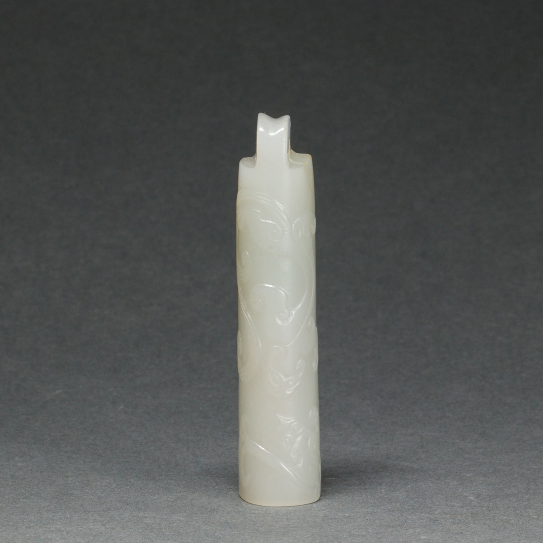 CHINESE WHITE JADE FINIAL FOR A 3a1090