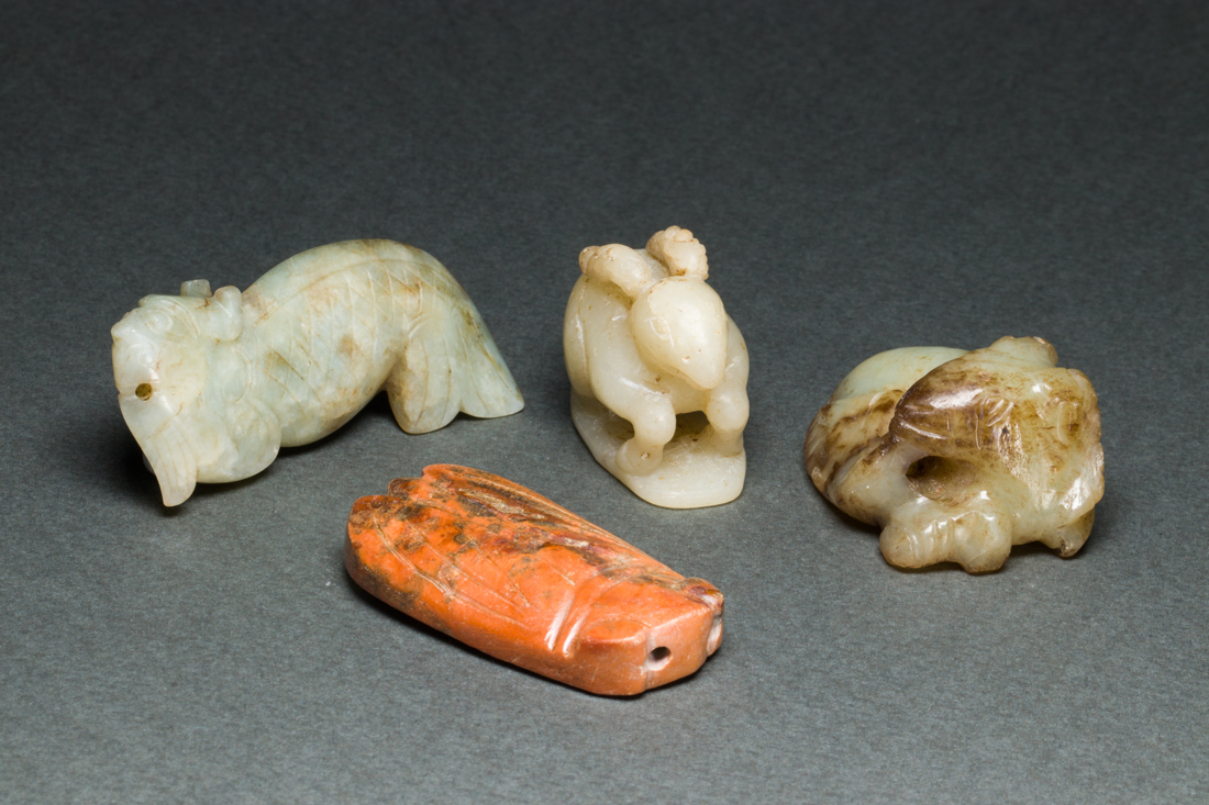 CHINESE JADE AND HARDSTONE ANIMALS 3a1177