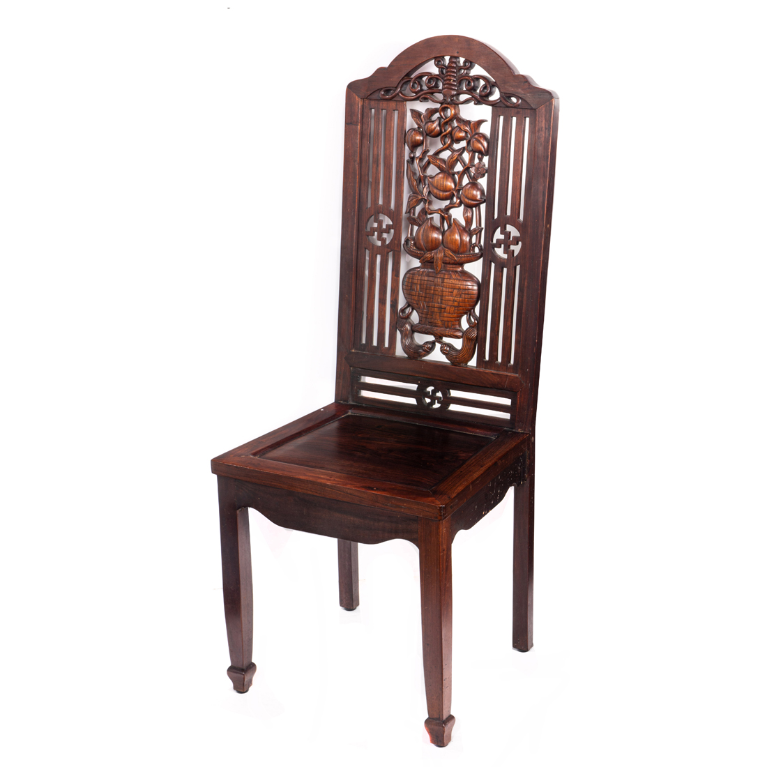 CHINESE HARDWOOD SIDE CHAIR Chinese 3a11b5