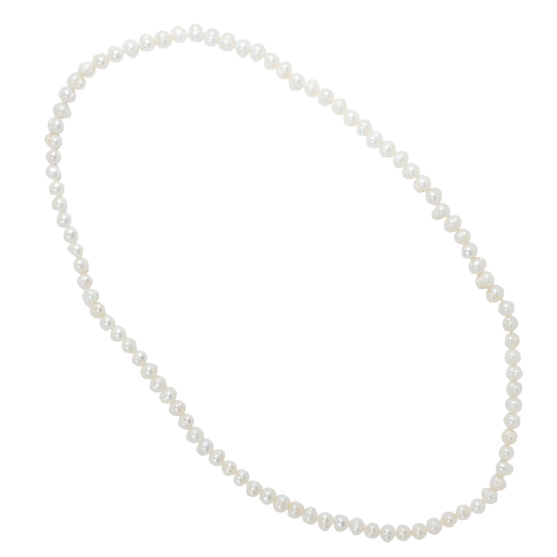 A CULTURED PEARL NECKLACE A cultured 3a1297