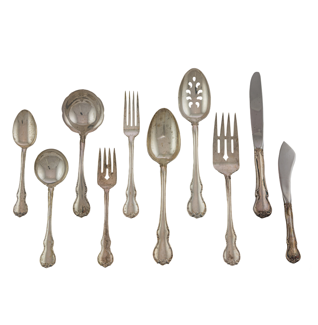 A TOWLE FRENCH PROVINCIAL STERLING FLATWARE