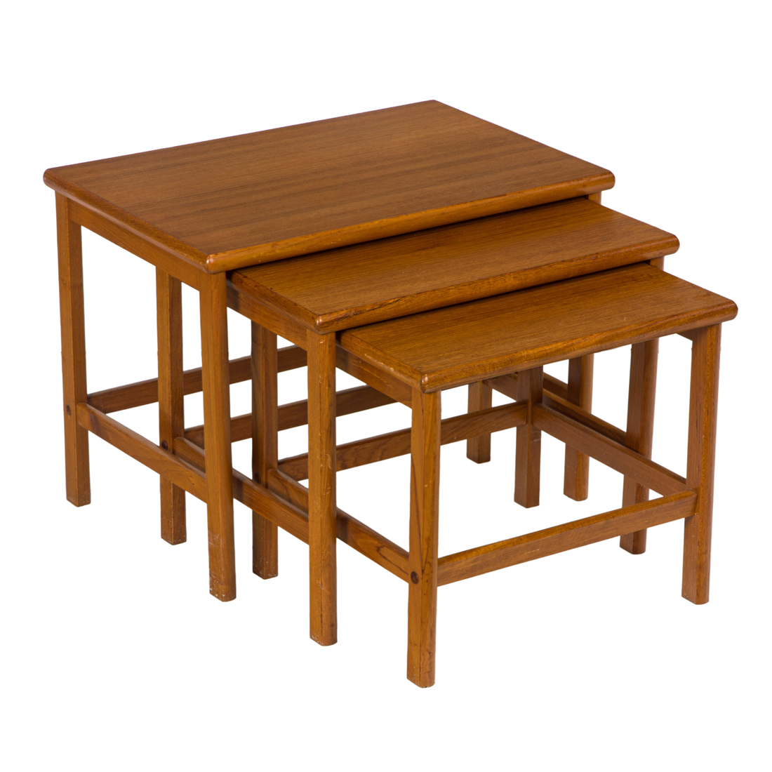 A SET OF THREE DANISH MODERN TEAK