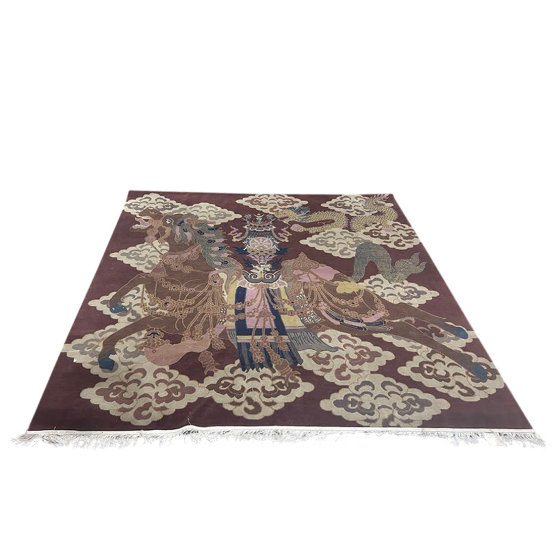 A NEPALESE CARPET A Nepalese carpet,