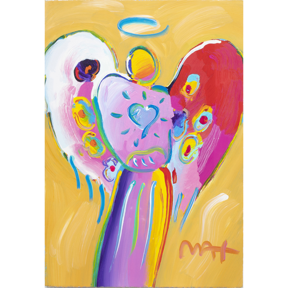 MIXED MEDIA, PETER MAX Peter Max (American,