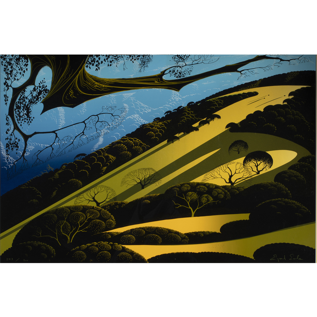 PRINT, EYVIND EARLE Eyvind Earle