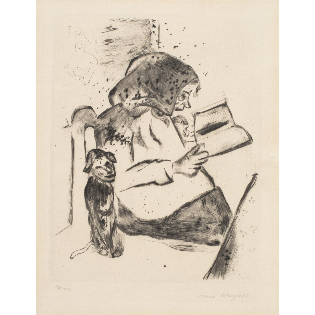 PRINT, MARC CHAGALL Marc Chagall