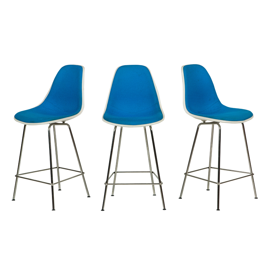 CHARLES AND RAY EAMES, BAR STOOLS,