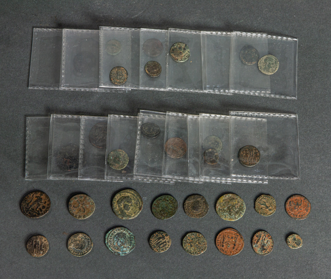 COLLECTION OF ANCIENT COINS INCLUDING