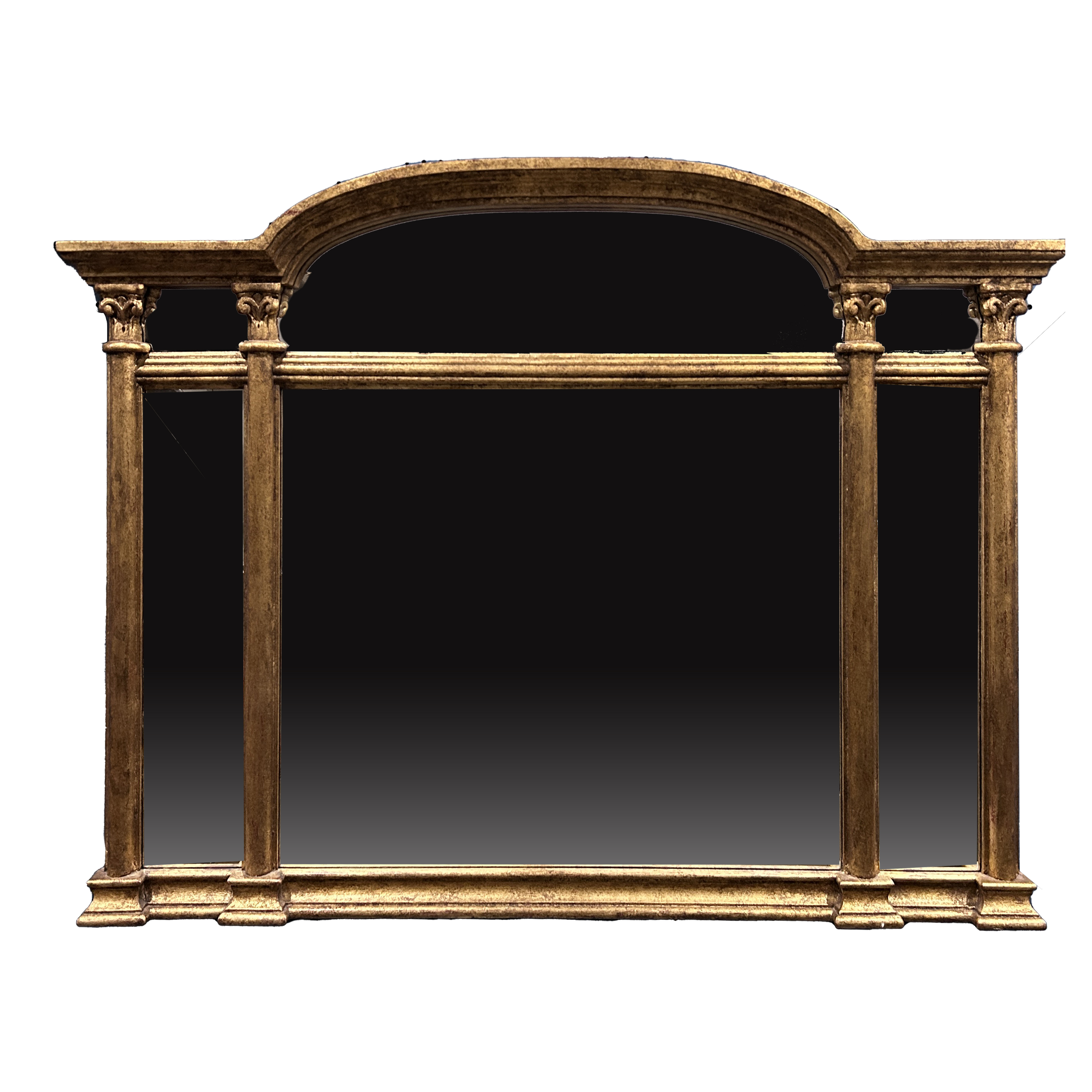 NEOCLASSICAL STYLE GILTWOOD MIRROR 3a14a6