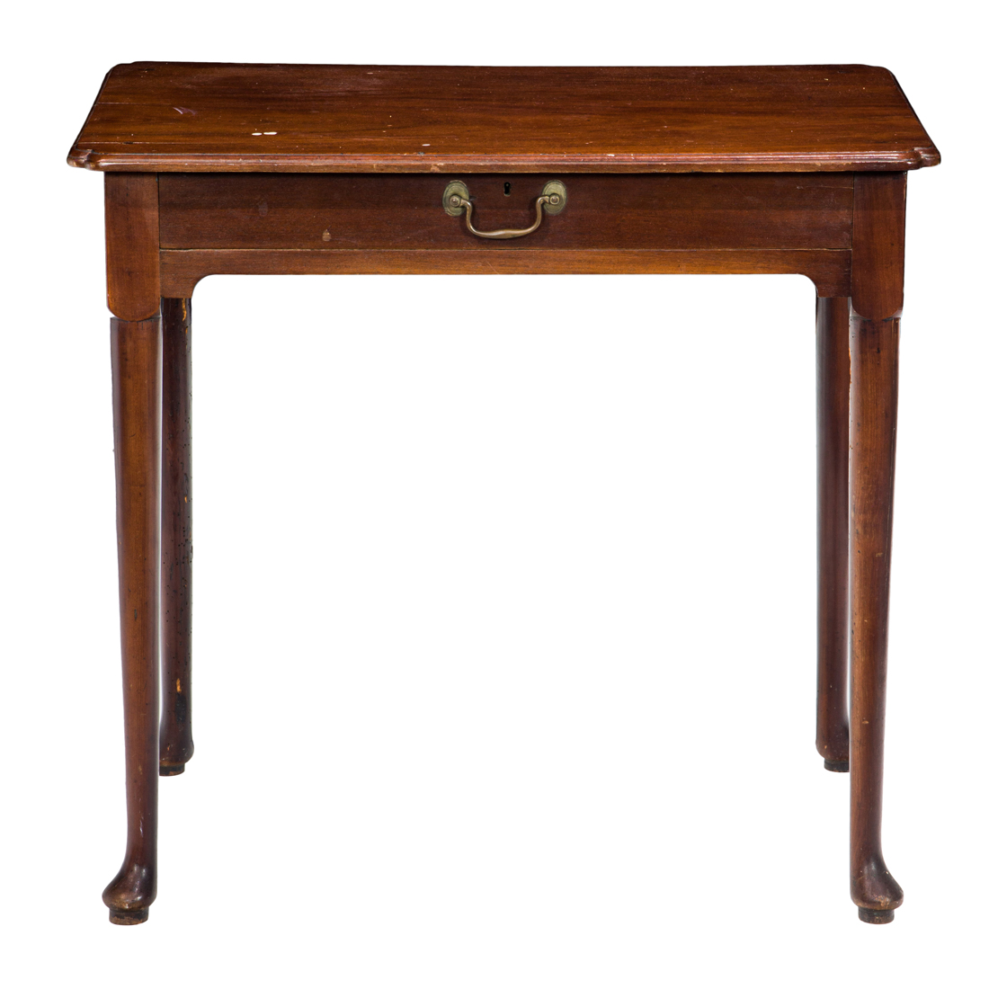 A QUEEN ANNE STYLE MAHOGANY SIDE