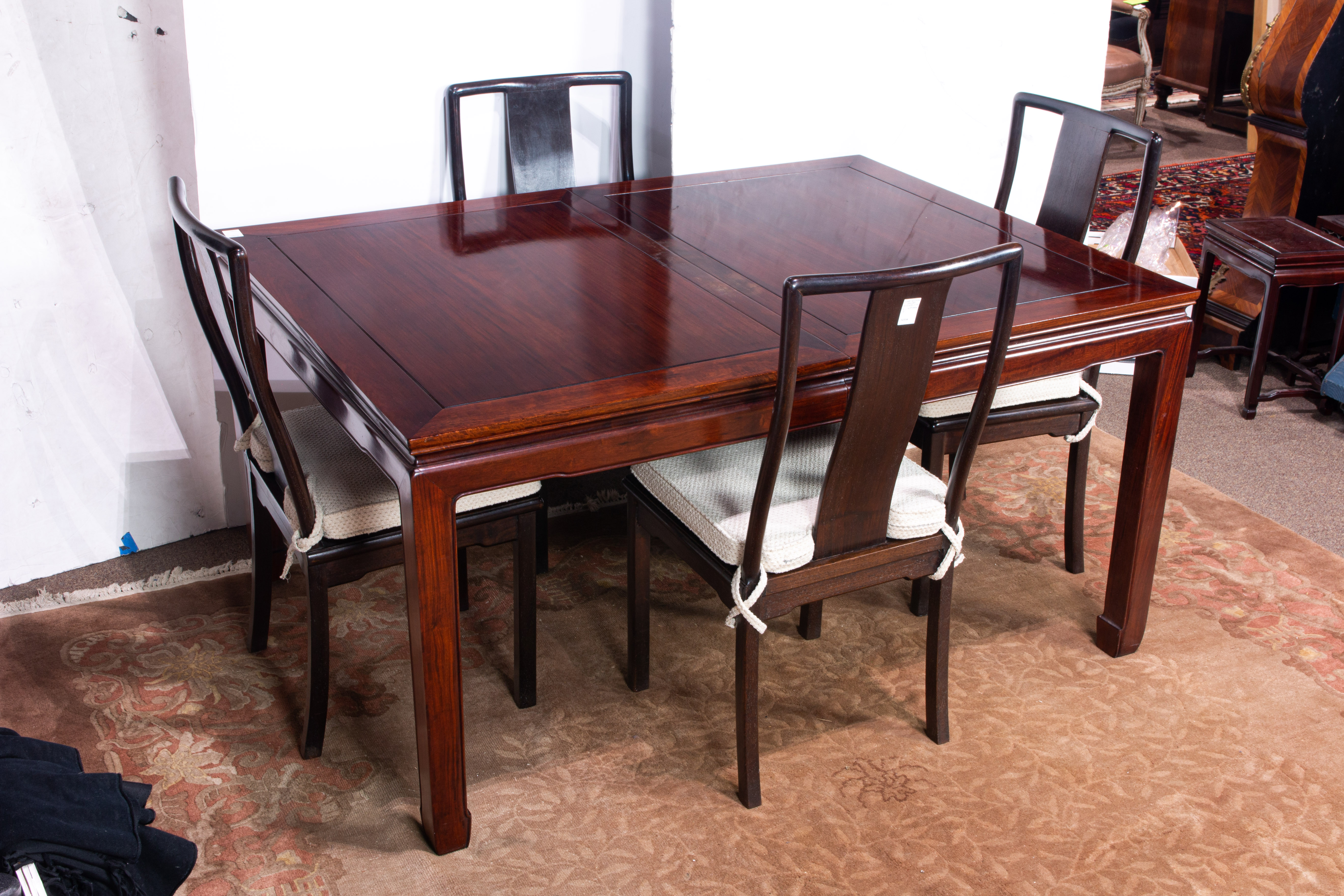 FOUR CHINESE STYLE HARDWOOD DINING 3a1588