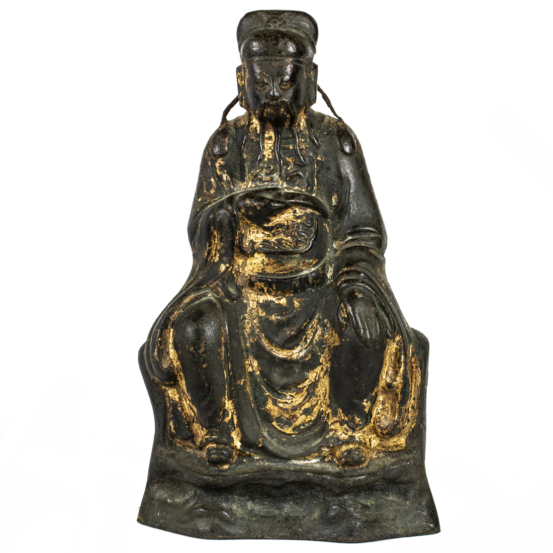 CHINESE GILT BRONZE FIGURE OF AN 3a15ec