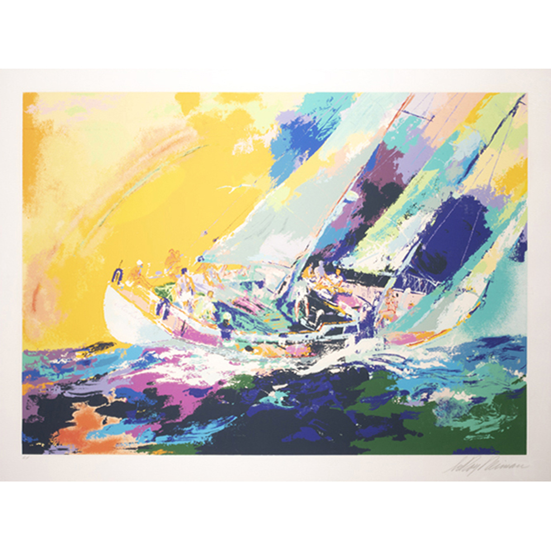 PRINT LEROY NEIMAN LeRoy Neiman 3a1742