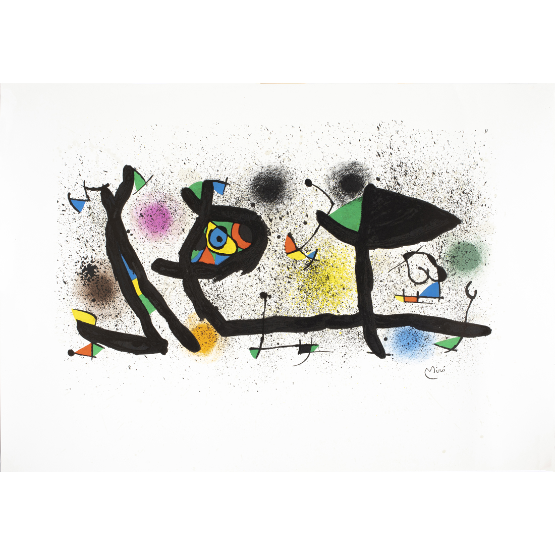 PRINT, JOAN MIRO Joan Miro (Spanish,