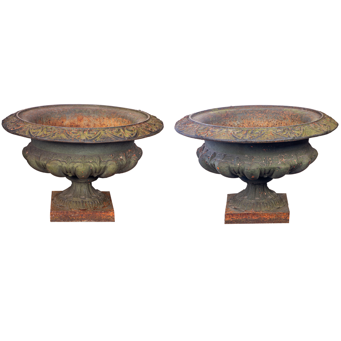 A PAIR OF NEOCLASSICAL STYLE PATINATED 3a177e