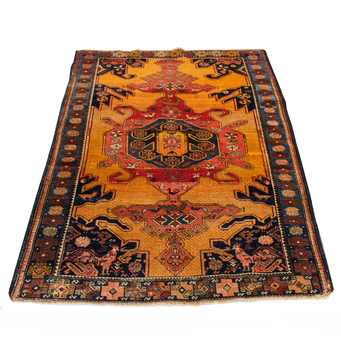 A CAUCASIAN CARPET A Caucasian carpet,