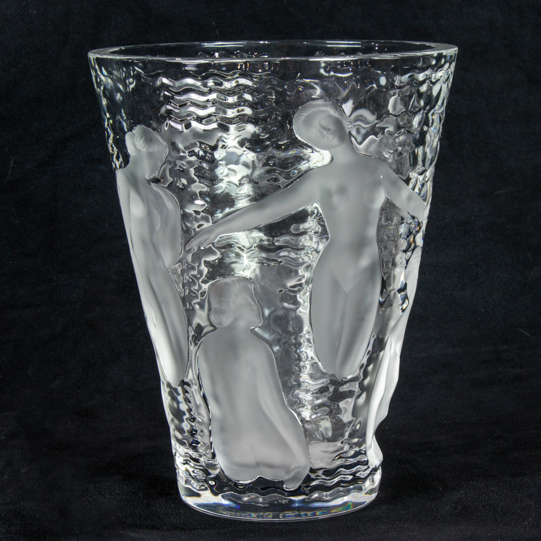 LALIQUE ONDINES VASE Lalique  3a17a2