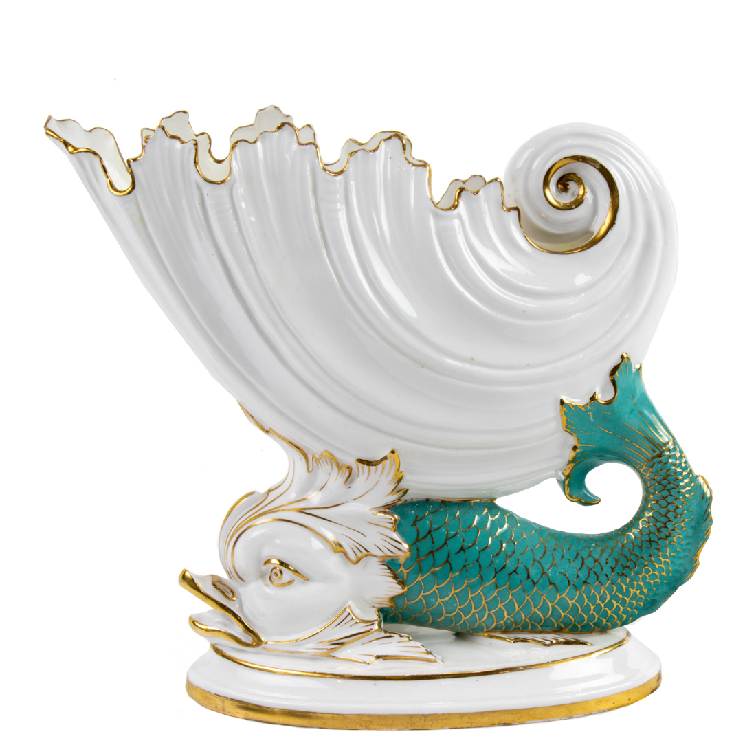 A ROYAL CROWN DERBY PORCELAIN NAUTILUS 3a1918